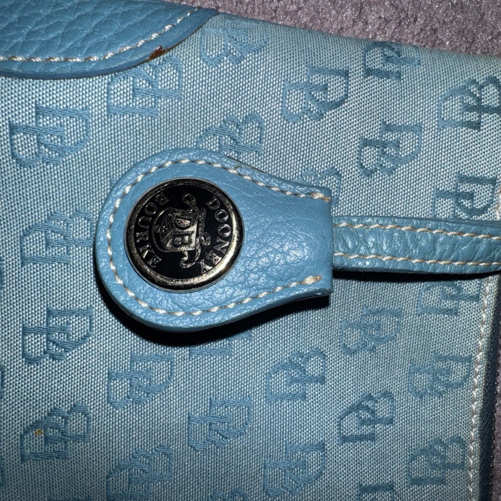 Dooney & Bourke Light Blue Purse - Picture 2 of 6